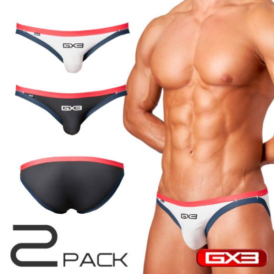Bikini GX3 MARINE TRICOLOR FIT BIKINI