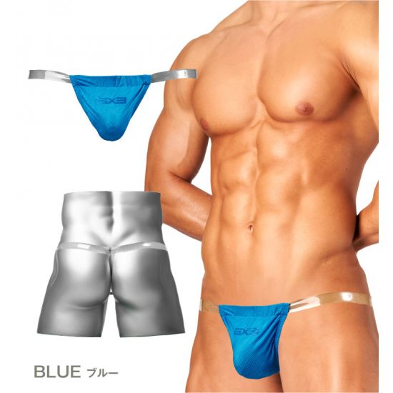 Jock GX3 GLOSS TOUCH AIR FUNDOSHI - BLUE