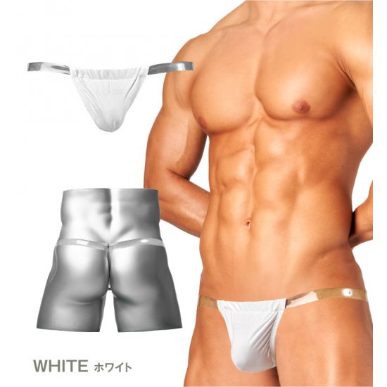 Jock GX3 GLOSS TOUCH AIR FUNDOSHI - WHITE
