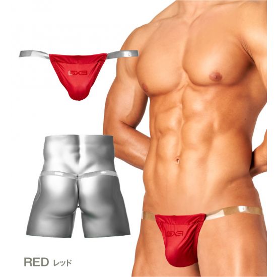 Jock GX3 GLOSS TOUCH AIR FUNDOSHI - RED