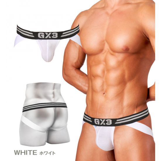 Jock GX3 TOUGH JOCKSTRAP - WHITE
