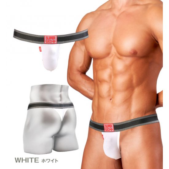 Jock GX3 SUPER POP T-BACK - WHITE