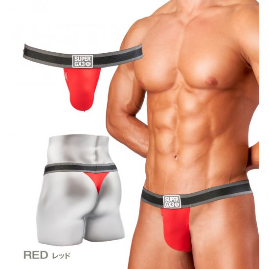 Jock GX3 SUPER POP T-BACK - RED