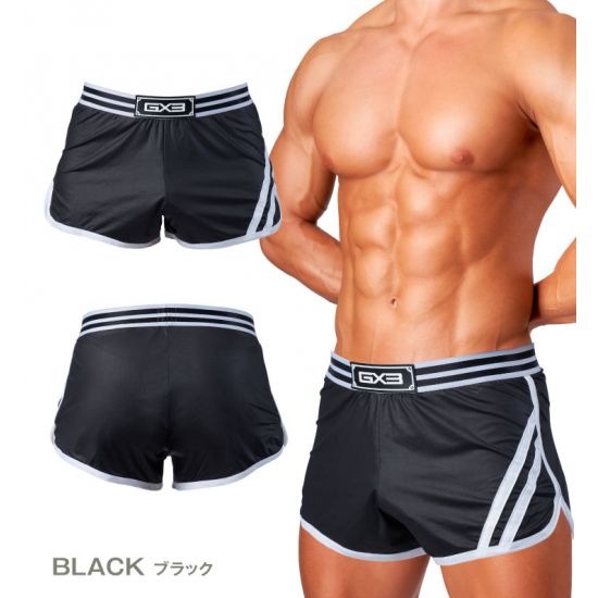 Trunks GX3 WEAR-GLOSS TOUCH DX- SHORTS - BLACK