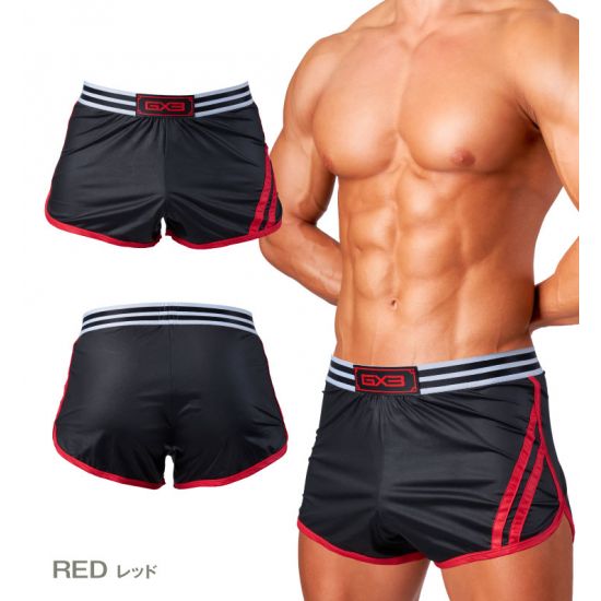Trunks GX3 WEAR-GLOSS TOUCH DX- SHORTS - RED