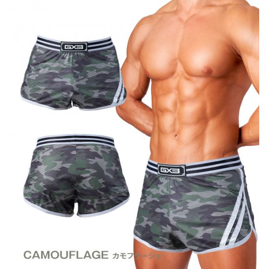 Trunks GX3 WEAR-GLOSS TOUCH DX- SHORTS - CAMOUFLAGE