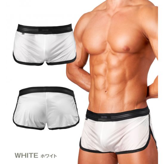 Trunks GX3 SHINE PLUS JOCK TRUNKS - WHITE