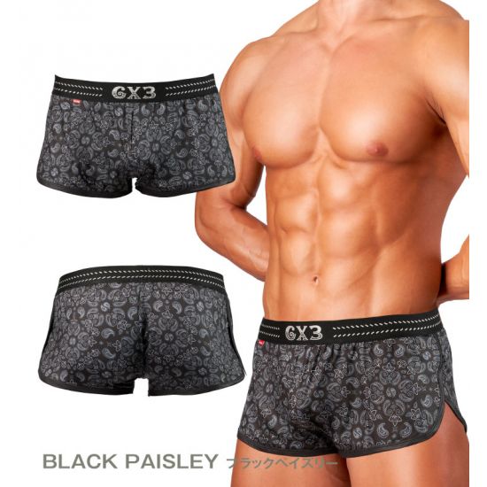 Trunks GX3 WESTERN SUPER TRUNKS - BLACK PAISLEY