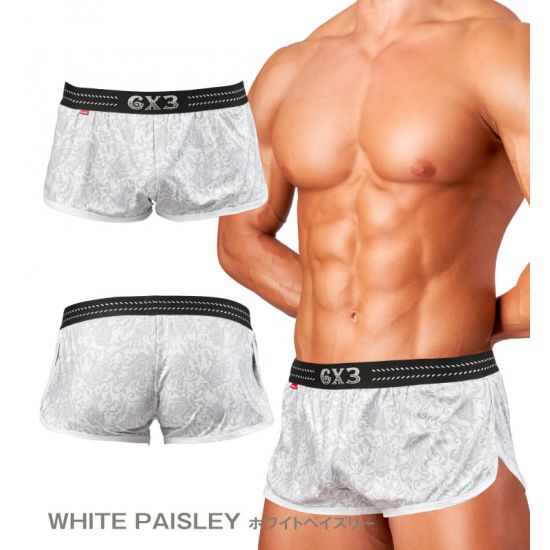 Trunks GX3 WESTERN SUPER TRUNKS - WHITE PAISLEY
