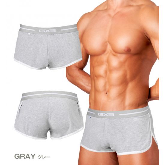 Trunks GX3 PRIME COTTON SUPER TRUNKS - GRAY