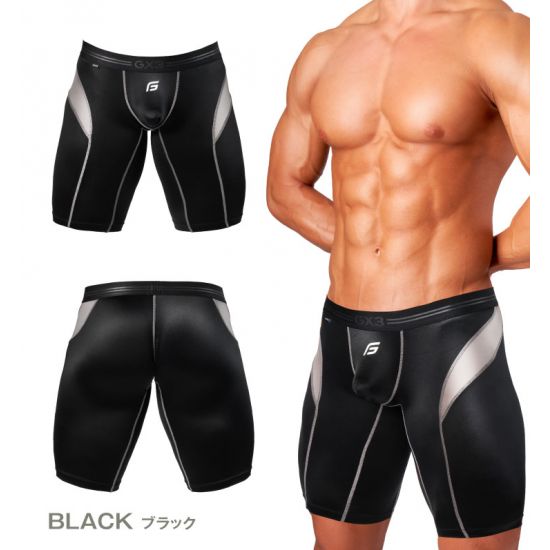 Wear GX3 SHINE PLUS HALF SPATS - BLACK