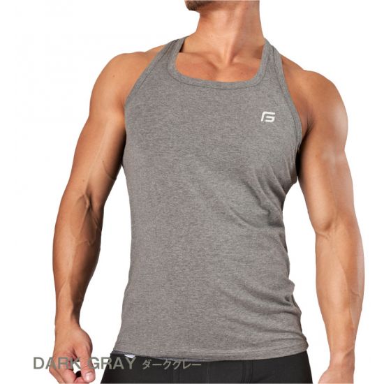 Wear GX3 WEAR-PRIME COTTON- TANK TOP - DARK GRAY
