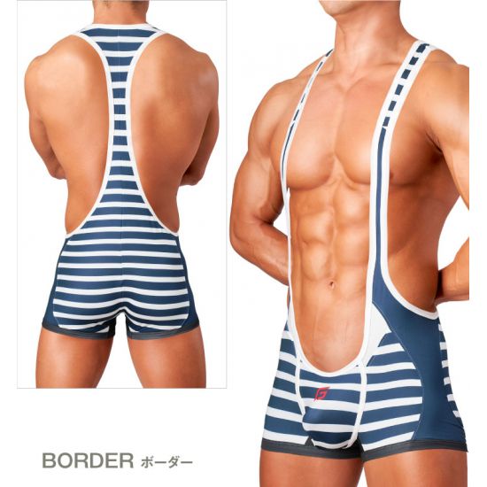 Special GX3 MARINE SINGLET - BORDER