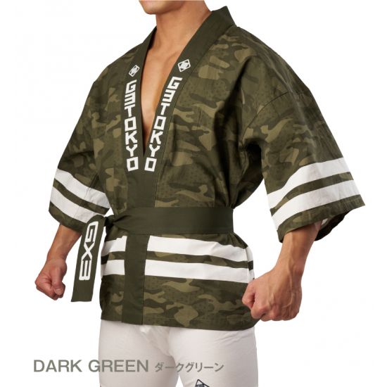 Wear GX3 WEAR TRADITIONAL JAPANESE COAT(CAMO) - DARK GREEN