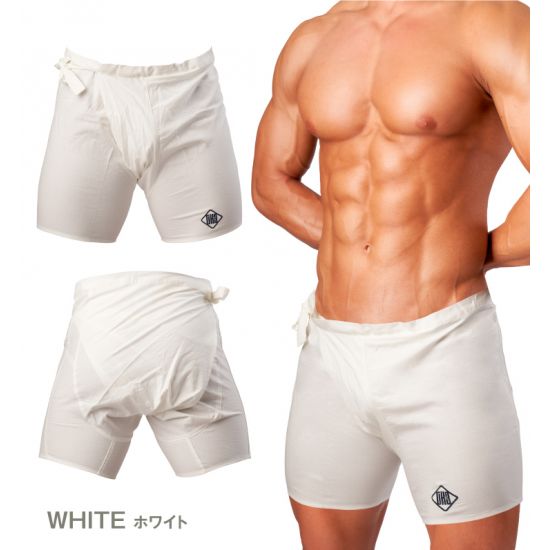 Wear GX3 WEAR TRADITIONAL JAPANESE SHORTS - WHITE