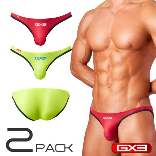 Bikini GX3 GLOSS TOUCH DX COLOR V BIKINI  แพ๊ค 2 ชิ้น