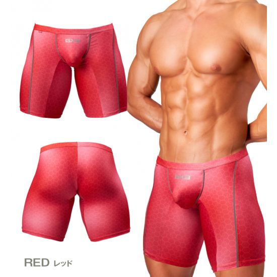 Boxer GX3 WEAR-GLOSS SPORTS- BOXER SPATS - RED