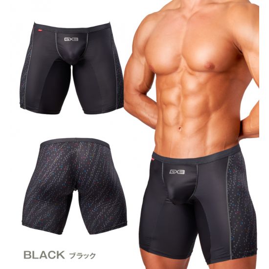 Boxer GX3 WEAR-GLOSS SPORTS- BOXER SPATS - BLACK