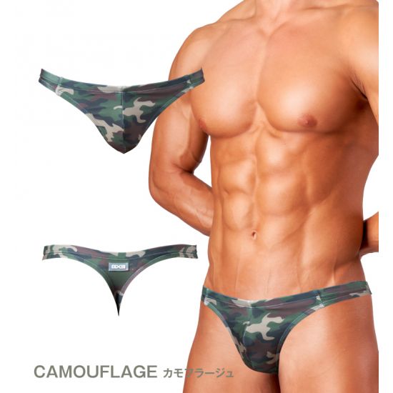 Swimwear GX3 T-BACK SWIMWEAR - CAMOUFLAGE