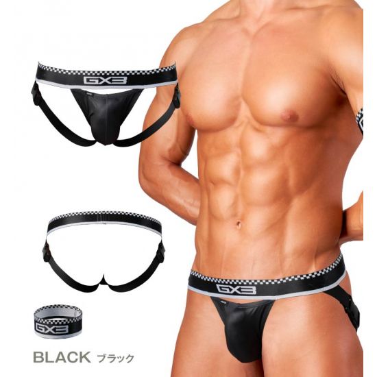 Jock GX3 PROFESSION BUCKLE JOCK WITH ARMBAND - BLACK