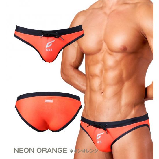Swimwear GX3 NEON BIKINI SWIMWEAR - NEON ORANGE
