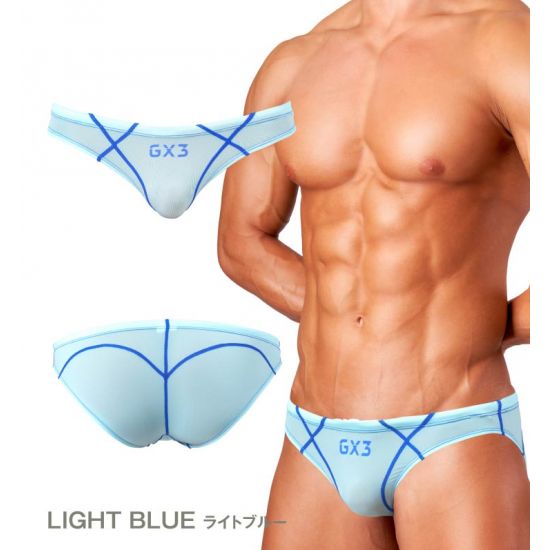 Swimwear GX3 Sheer BIKINI SWIMWEAR - LIGHT BLUE