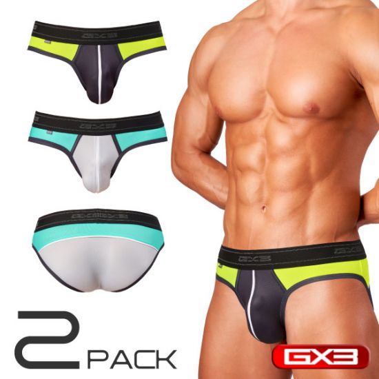 Brief GX3 GLOSS NEON COLOR PANEL BRIEF